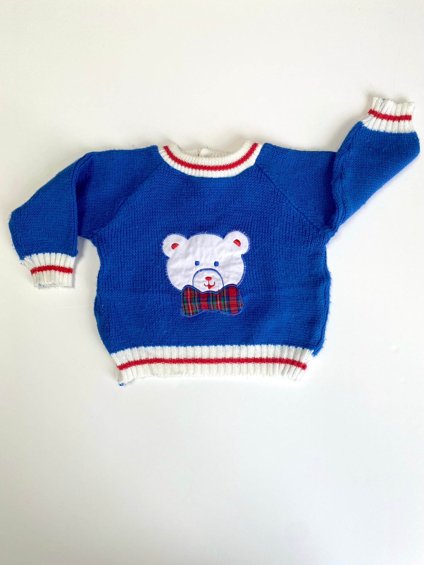 Vintage bear jumper Age 18m