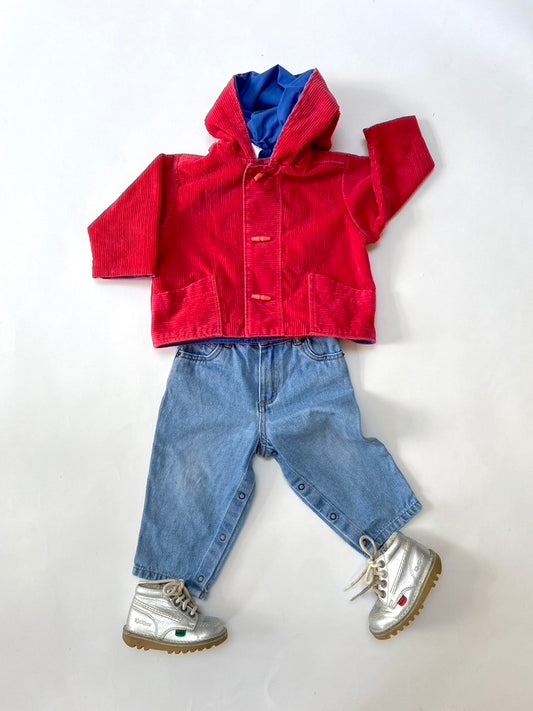 Jumbo cord jacket age 9-12m