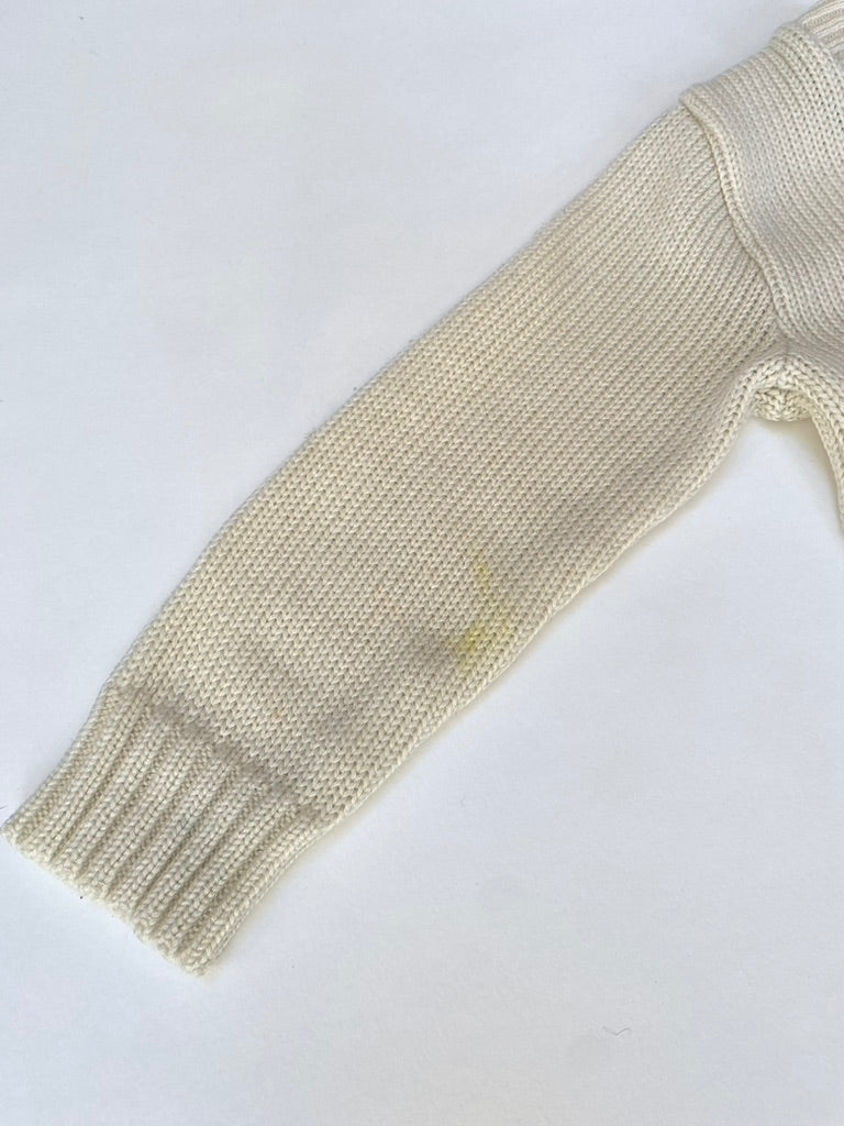 Vintage jumper with house design Age 2-3y