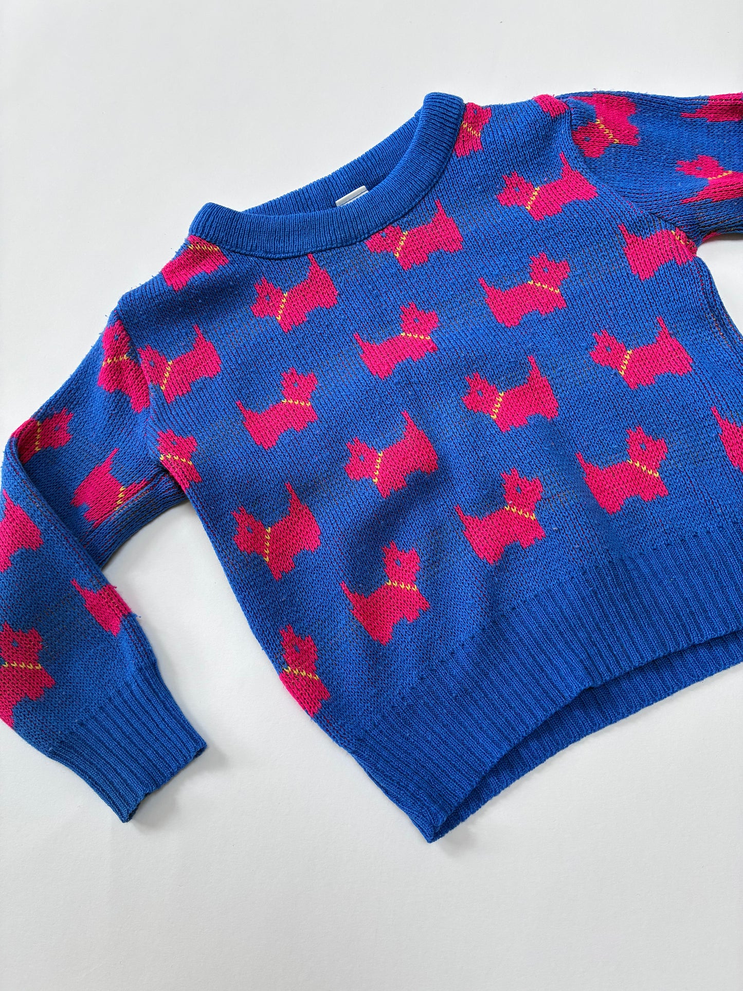 Vintage scottie dog jumper Size 18-24m