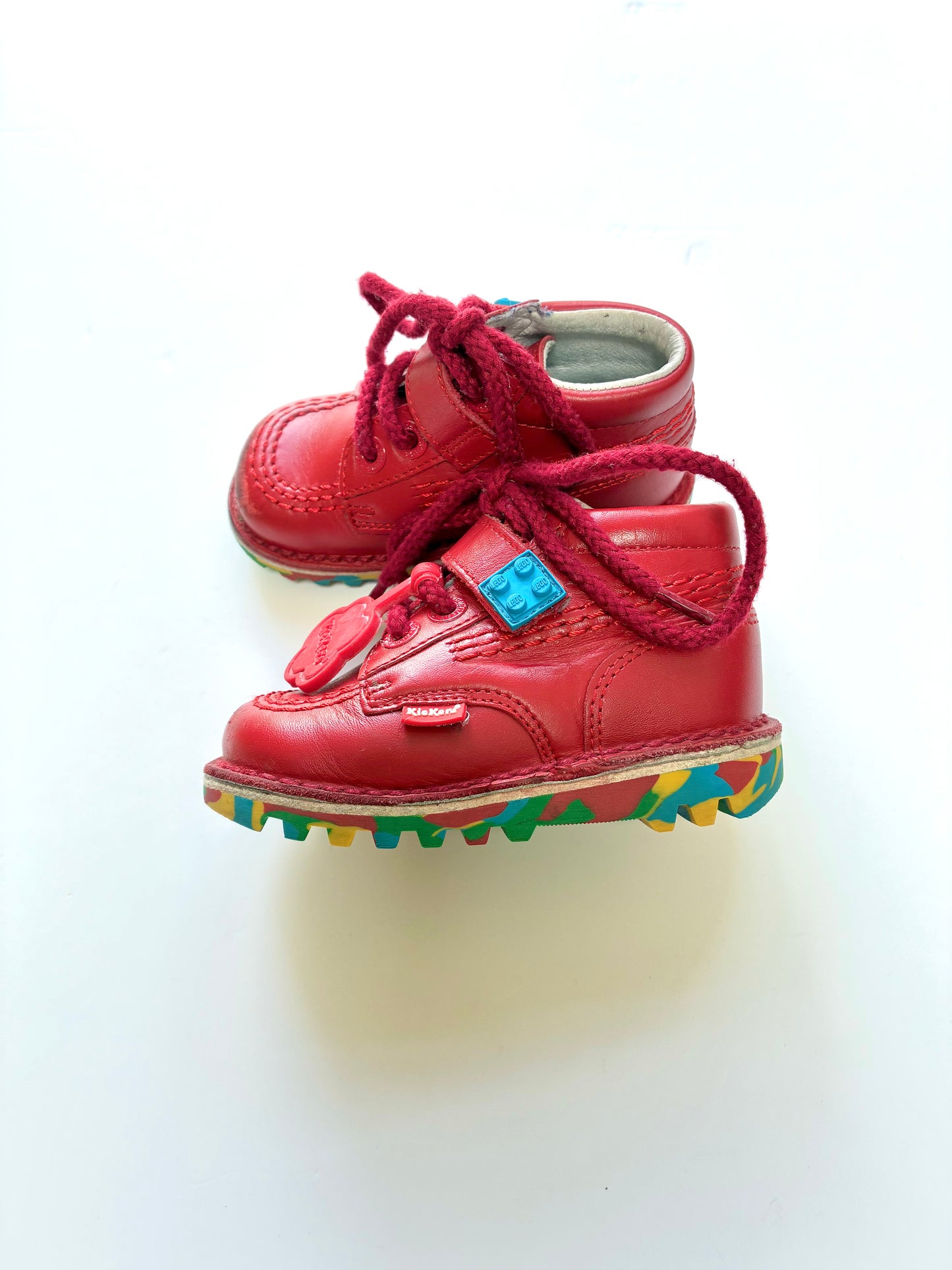 Red Lego Kickers Size 5