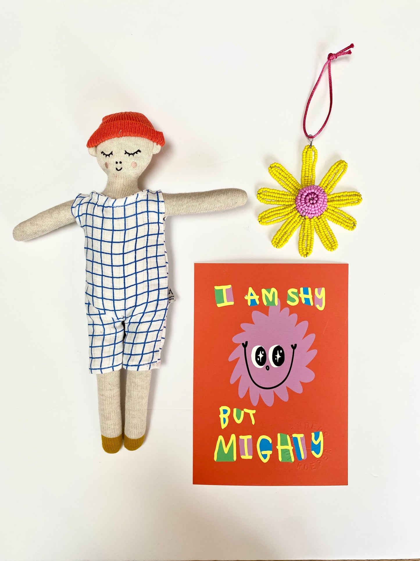 I am shy but mighty print A5 print