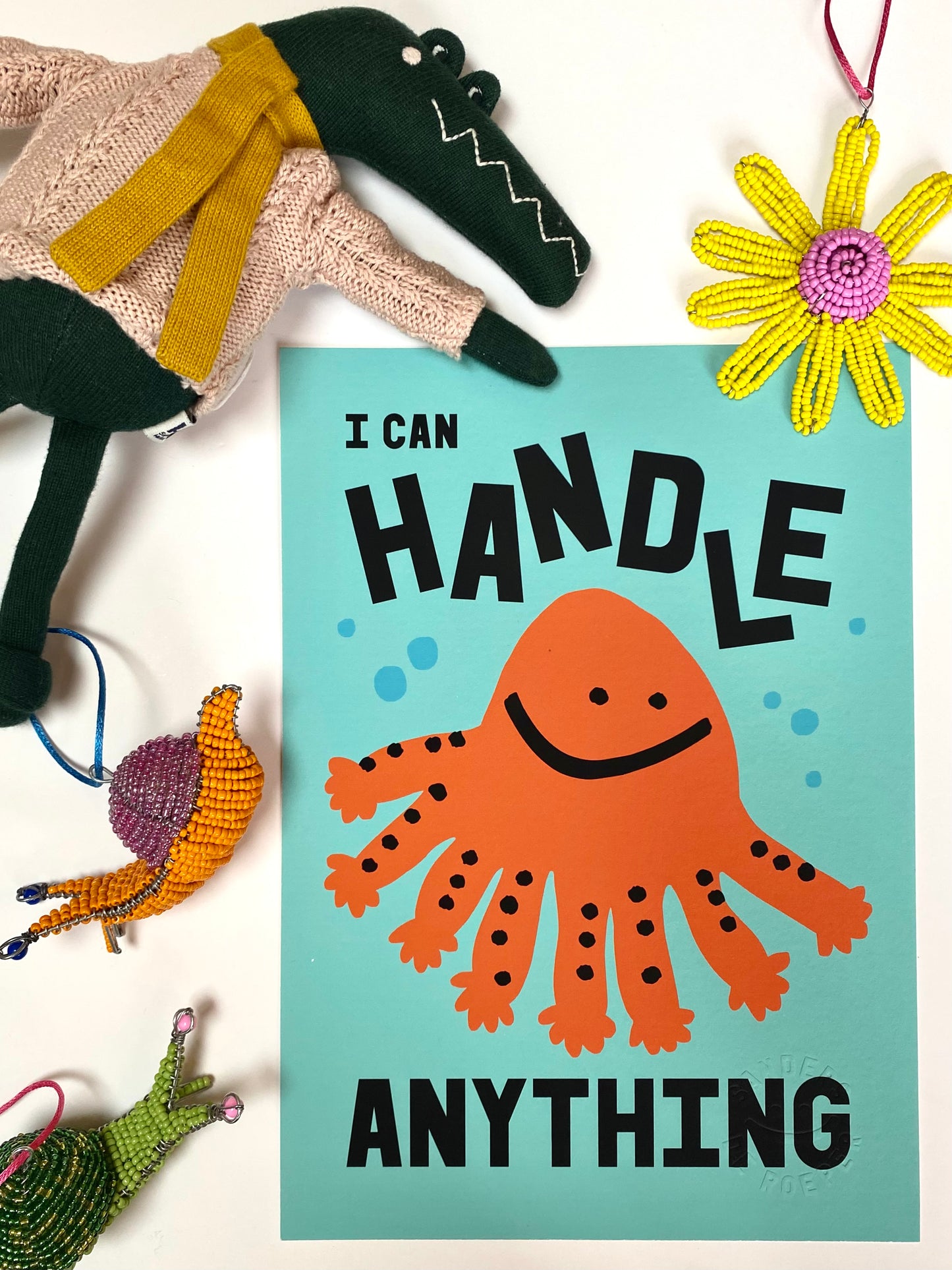 I can handle anything print A4 print