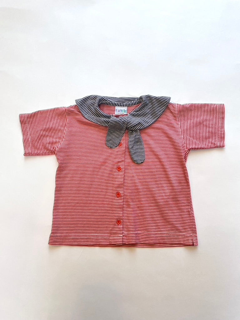 Vintage sailor stripe t-shirt Age 3-4y