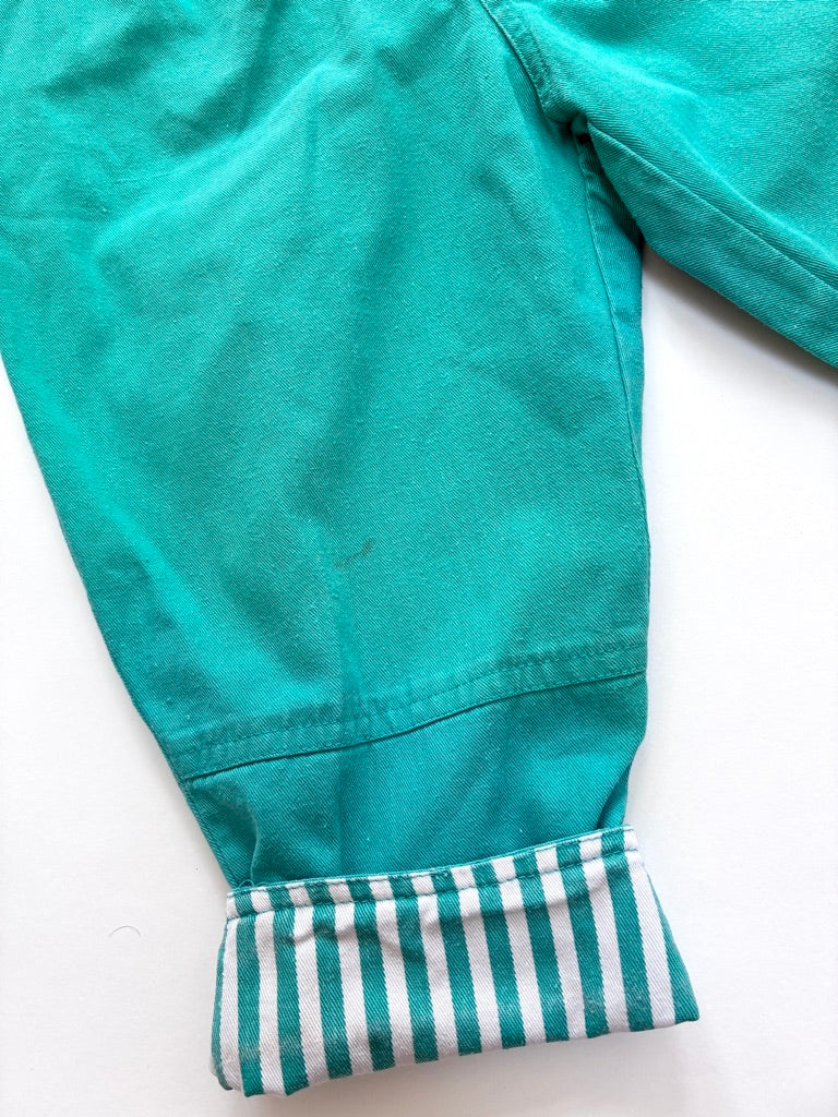 Vintage trousers with stripe turnup Age 18-24m