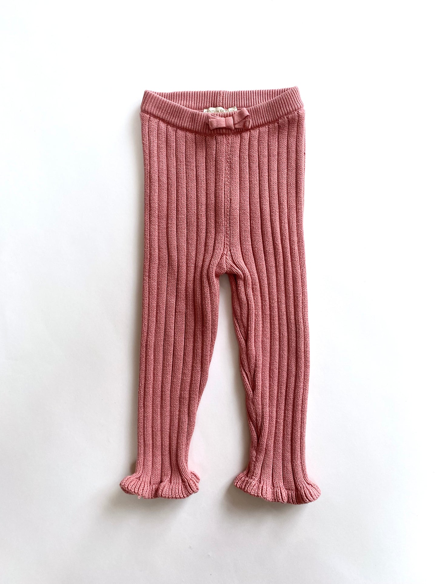 Knitted Frill Hem Leggings Age 9m