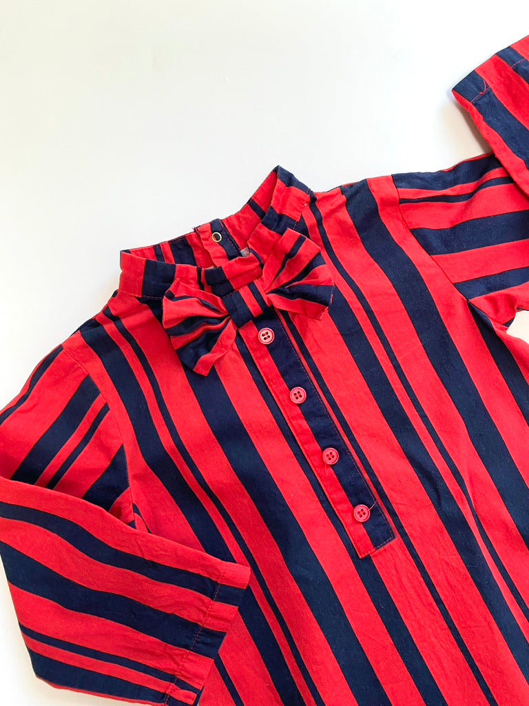 Mini Rodini stripe dress Age 3y