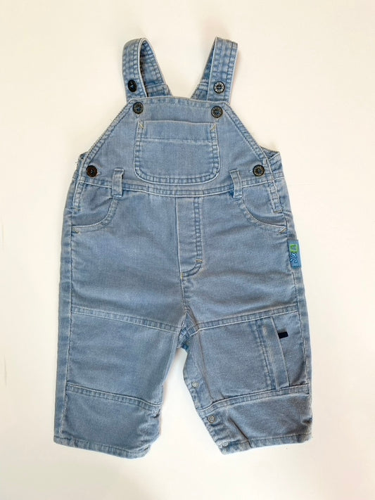 Natalys baby blue cord dungarees Age 6M