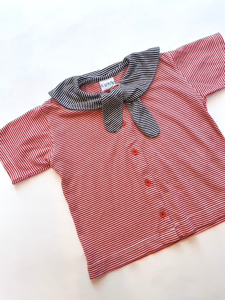 Vintage sailor stripe t-shirt Age 3-4y