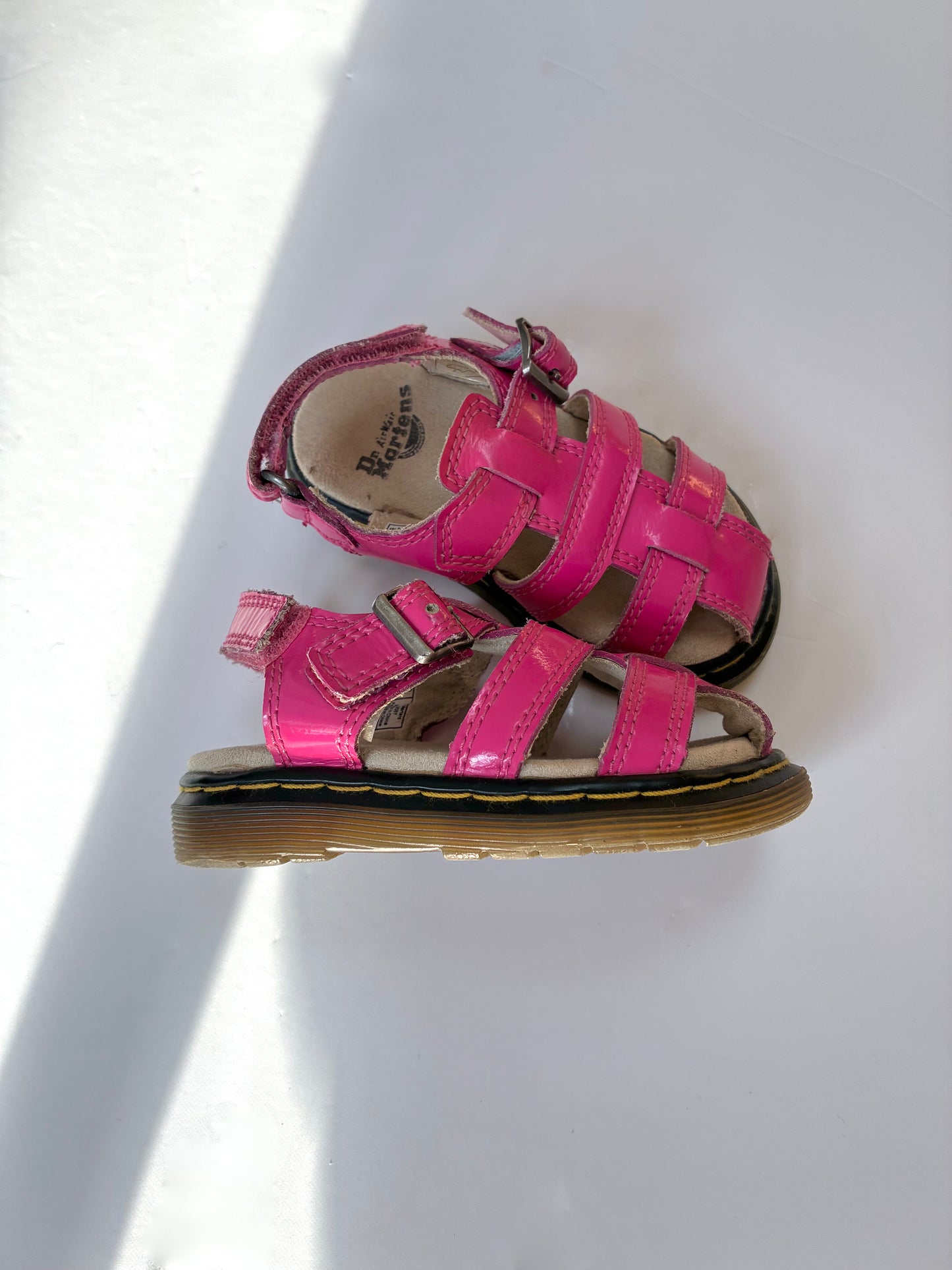 Dr Martens pink sandals size 5