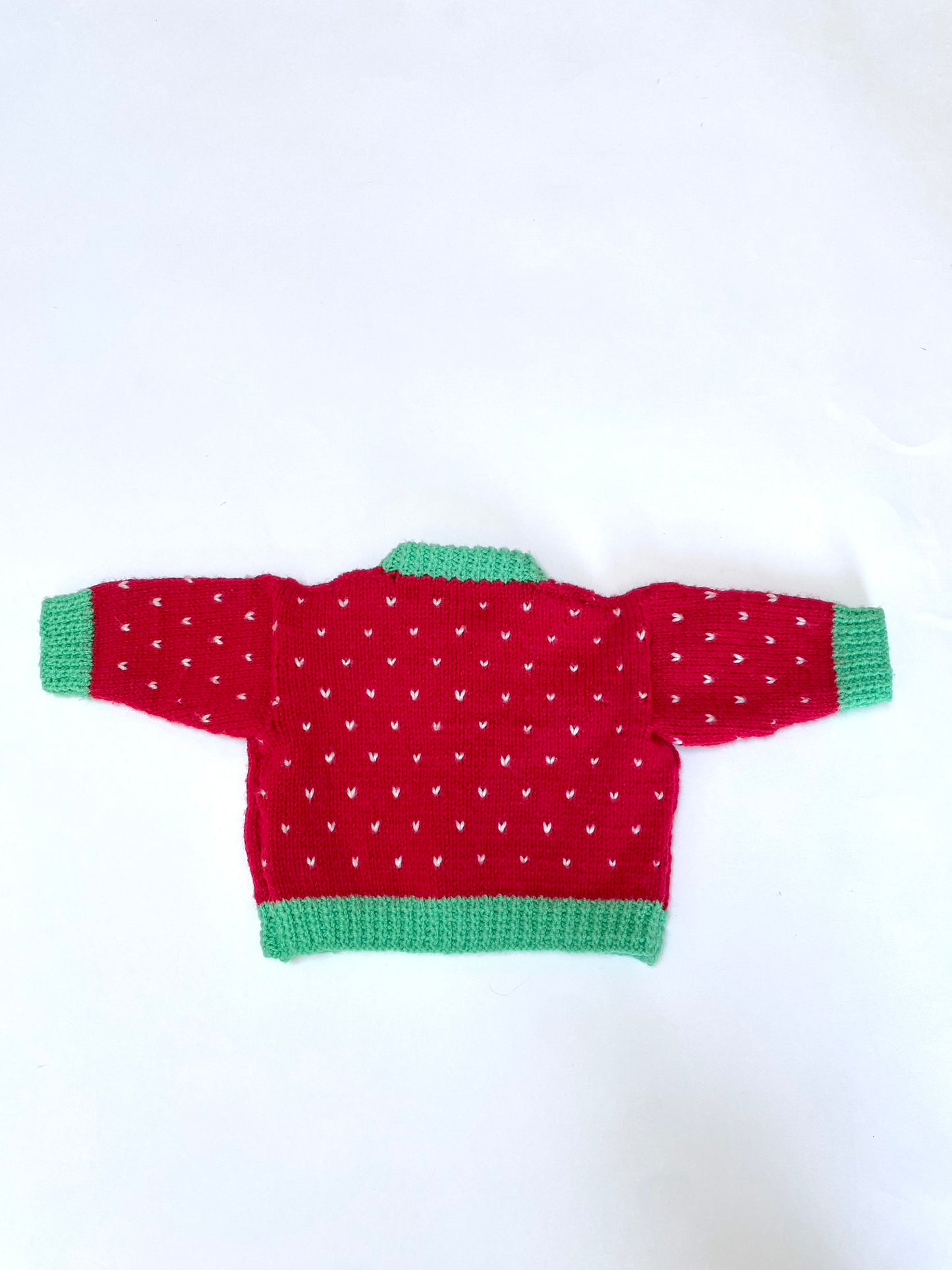 Strawberry cardigan 3m