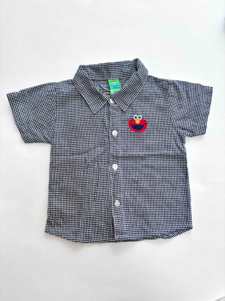 Y2K Sesame Street shirt Age 12m