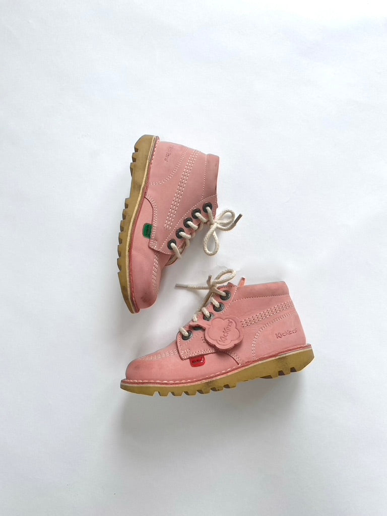 Pale Pink Kickers Size 12