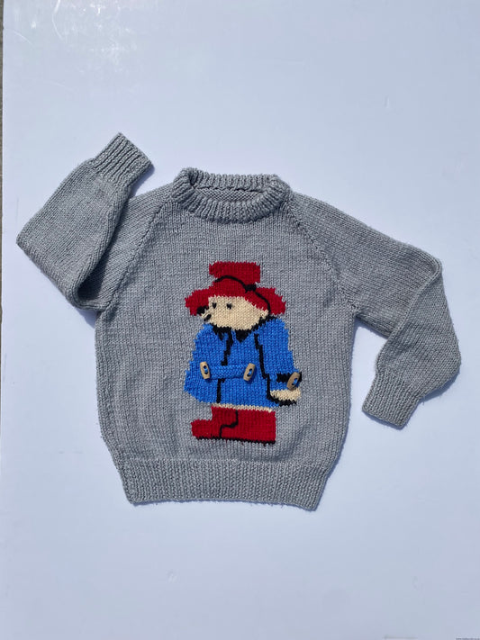 Paddington Bear jumper Age 2-3y