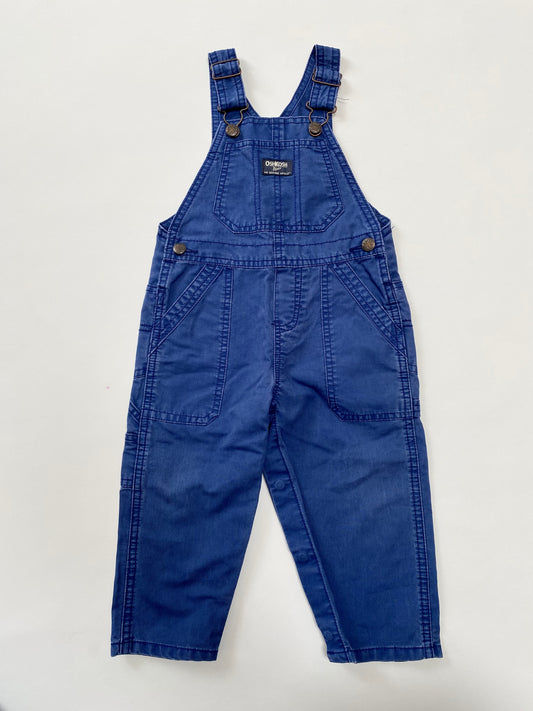Oshkosh navy dungarees age 24m