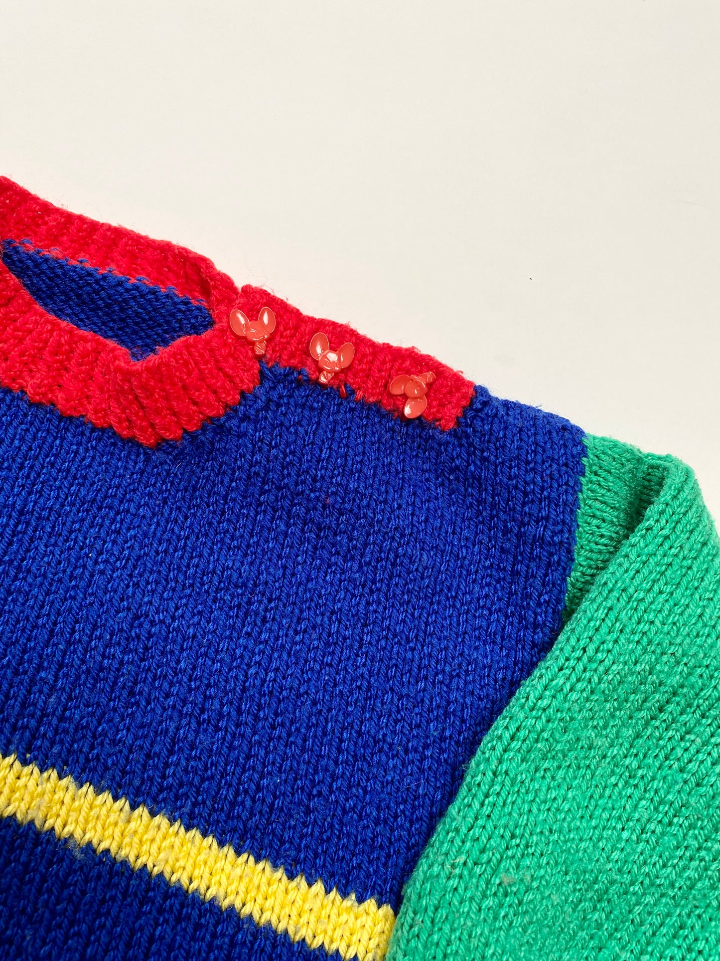 Colourblock jumper Age 2-3y