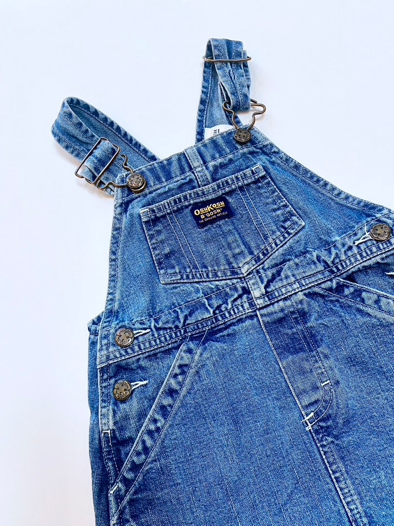 Vintage Oshkosh denim pinafore dress Age 3y