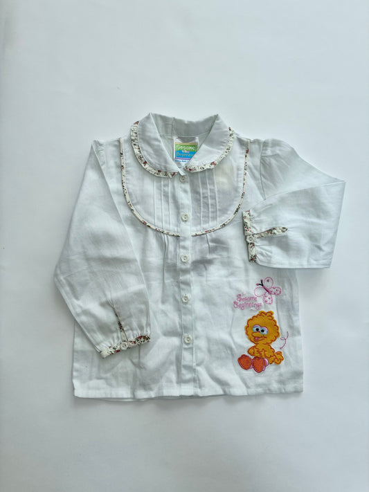 Sesame street blouse age 24-36m