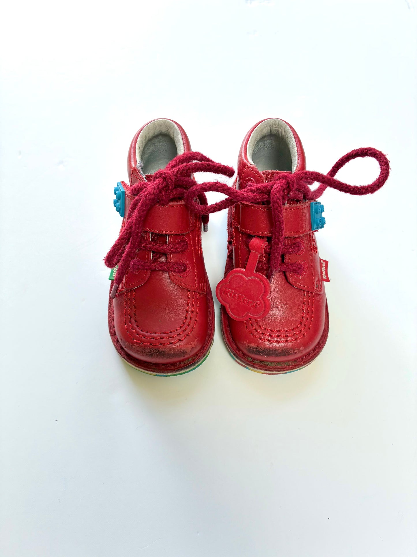 Red Lego Kickers Size 5