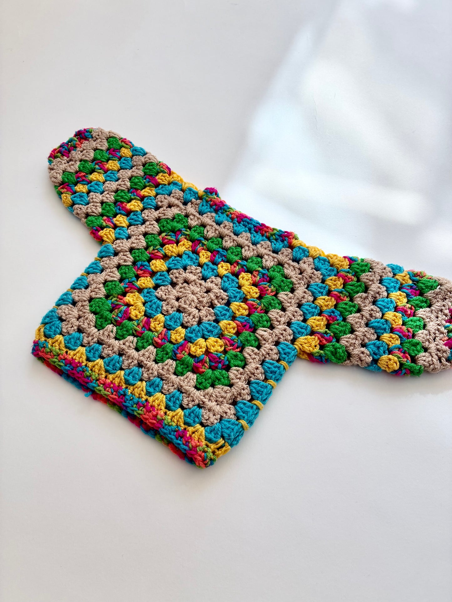 Hand crochet baby jumper Size 0-3m