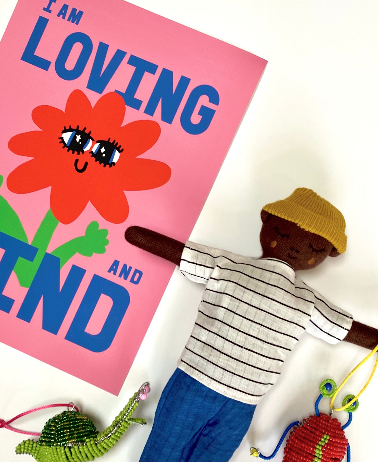 I am loving and kind A4 print