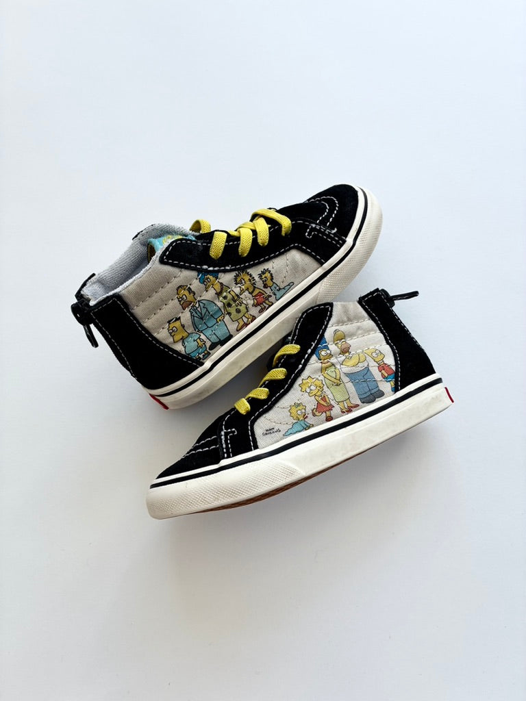 Limited Edition Simpsons Vans Size 8.5
