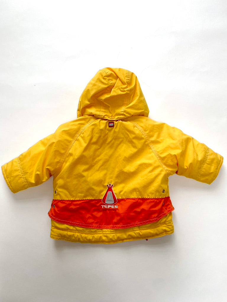 Vintage lego coat yellow age 6m+
