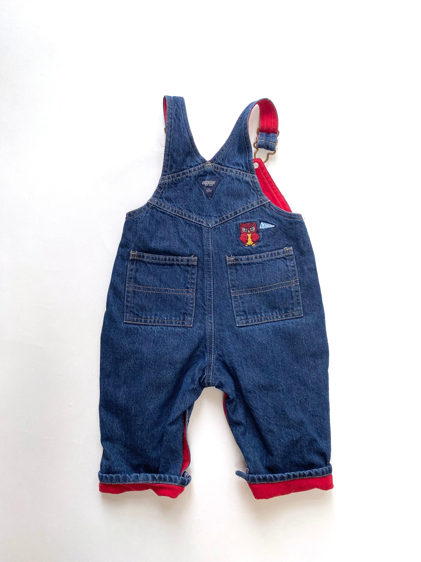 Vintage Oshkosh dungarees Age 6-9m