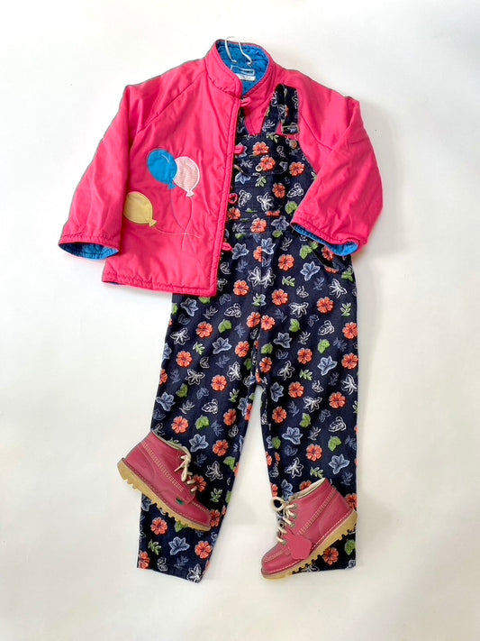 Handmade balloon jacket age 4-6y