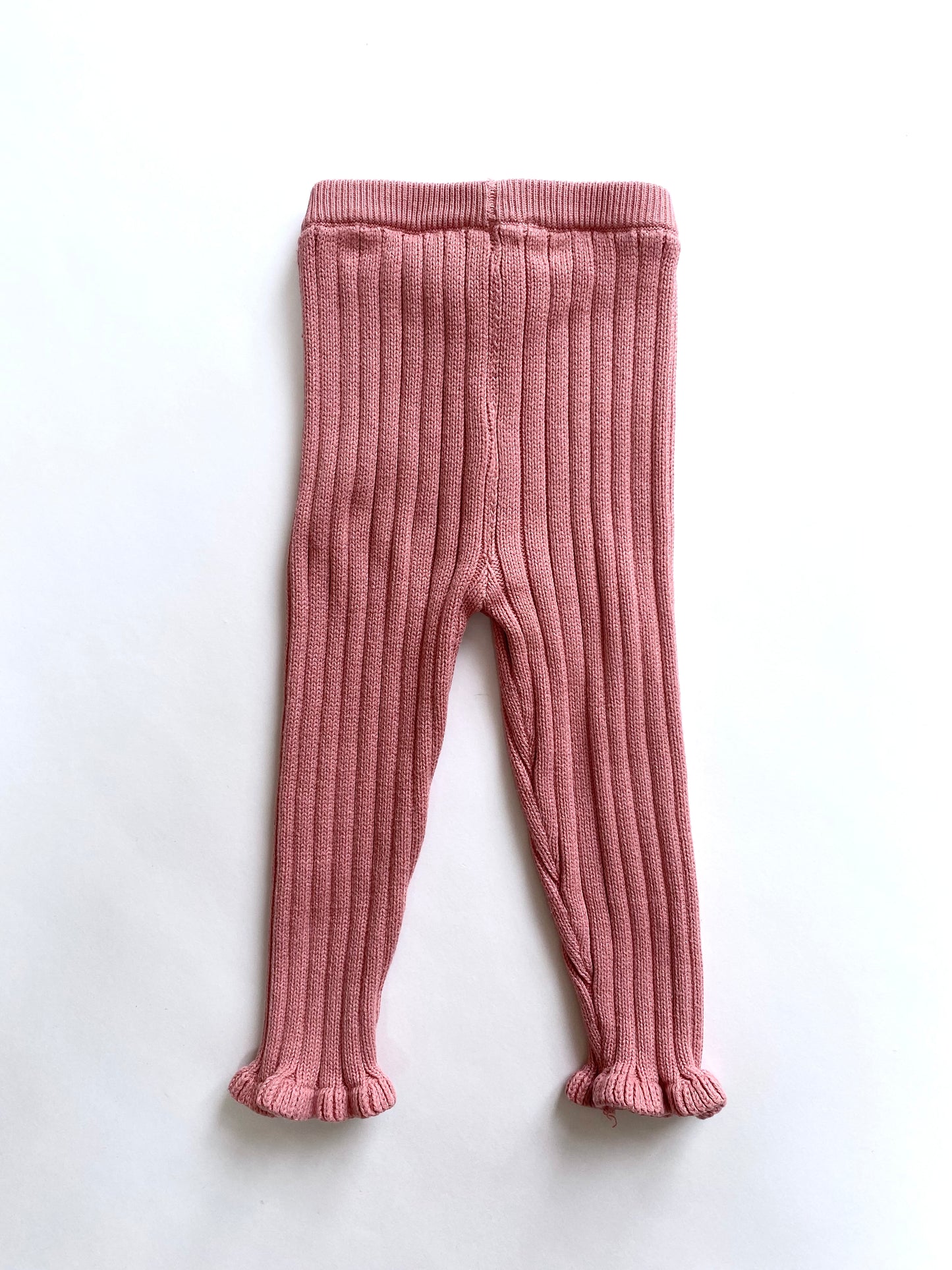 Knitted Frill Hem Leggings Age 9m