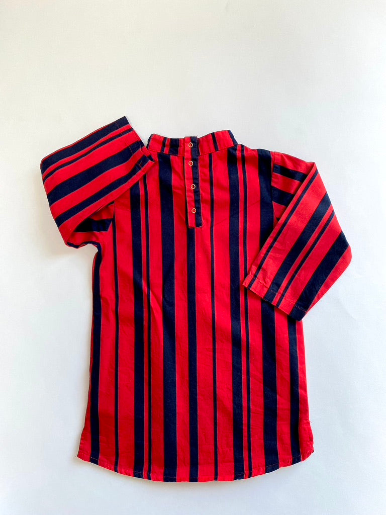 Mini Rodini stripe dress Age 3y
