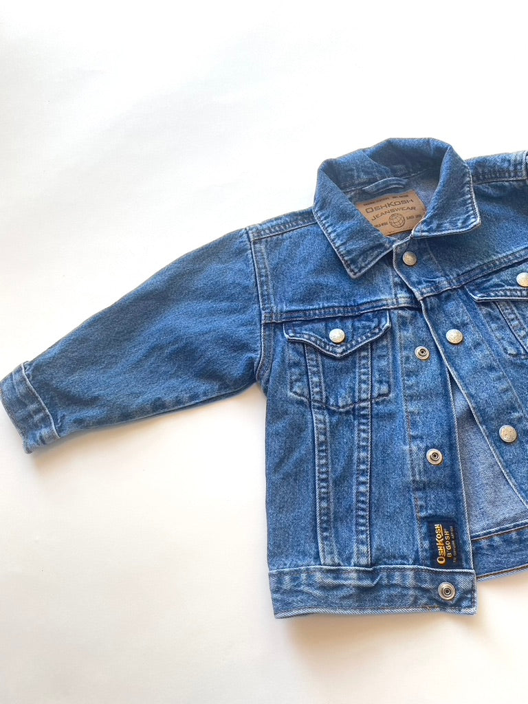 Oshkosh vintage denim jacket Age 18-24m