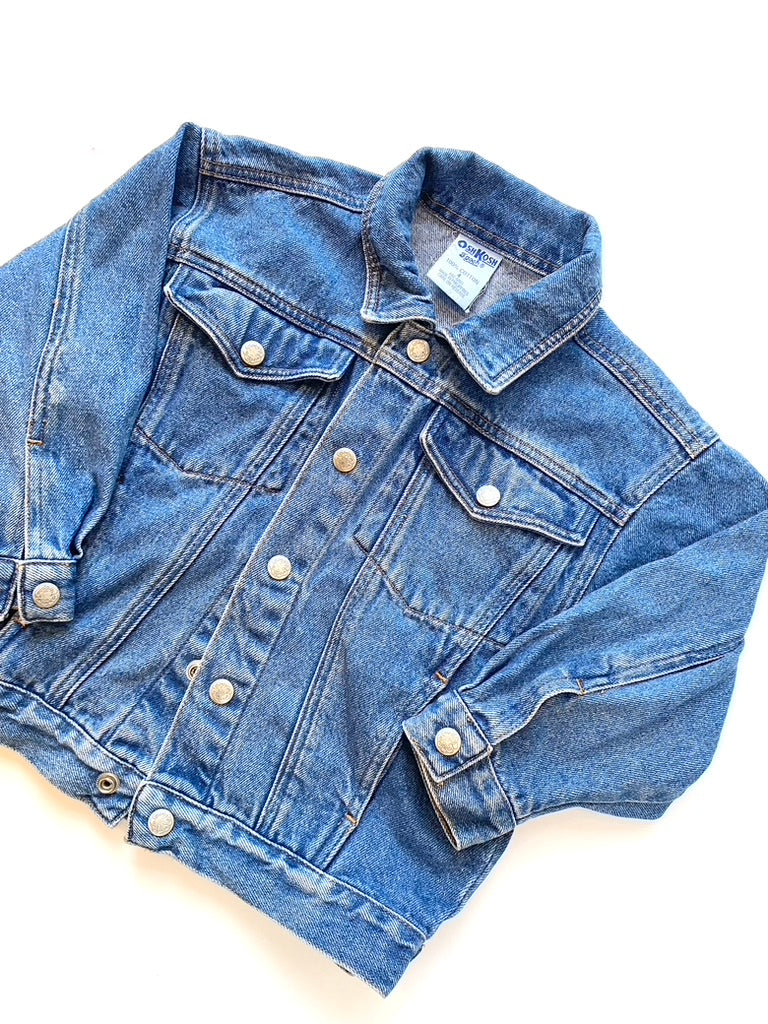 Vintage Oshkosh denim jacket age 3-4y