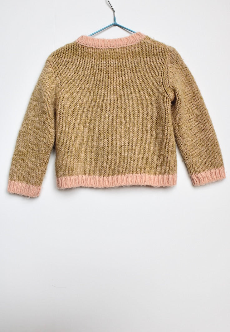 Bonton Cardigan with heart Age 2Y