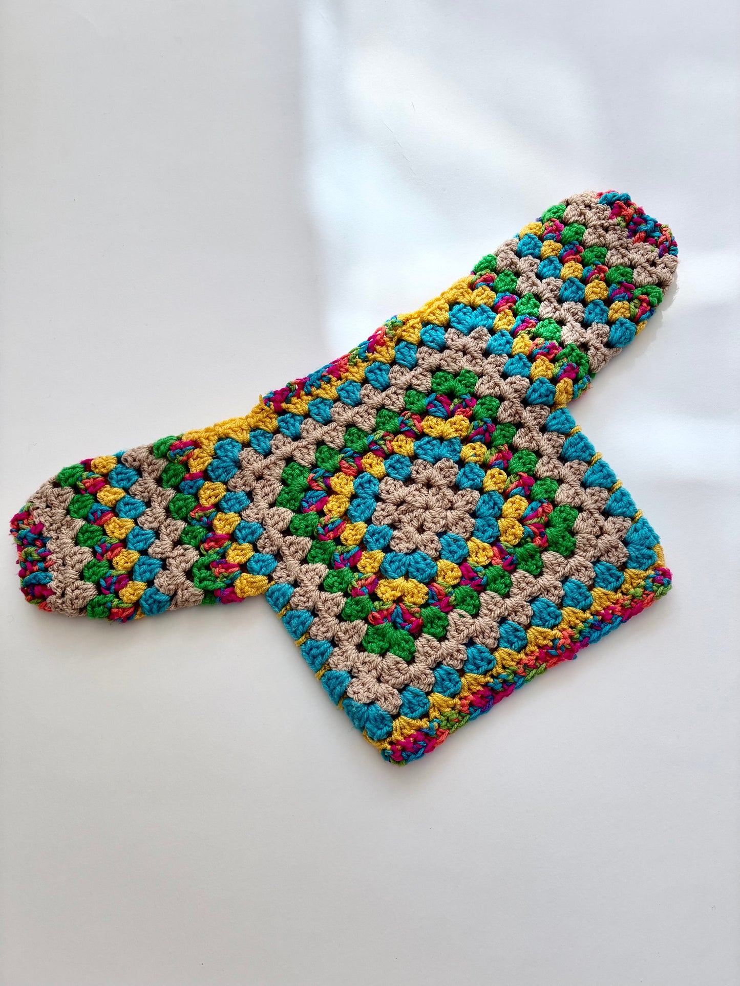 Hand crochet baby jumper Size 0-3m