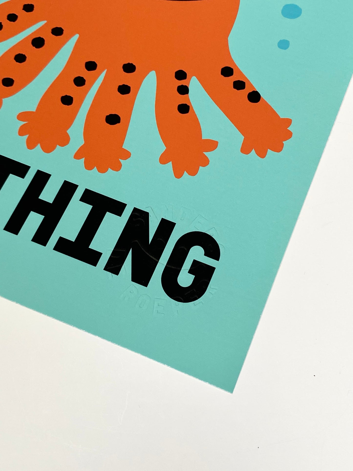I can handle anything print A4 print