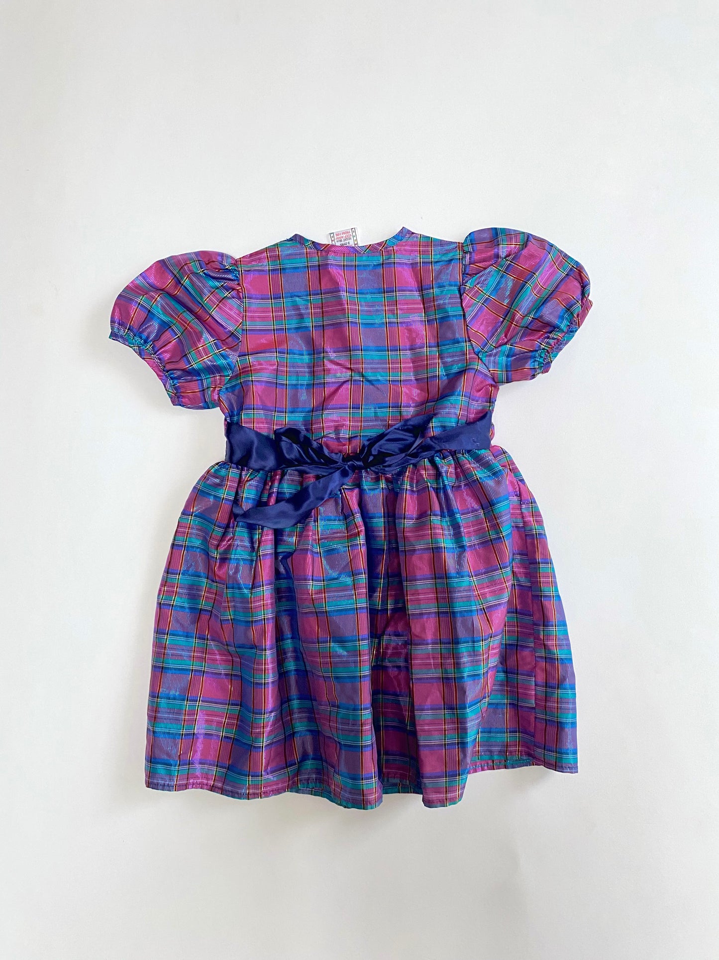 Vintage Lurex Party dress Age 2-3y