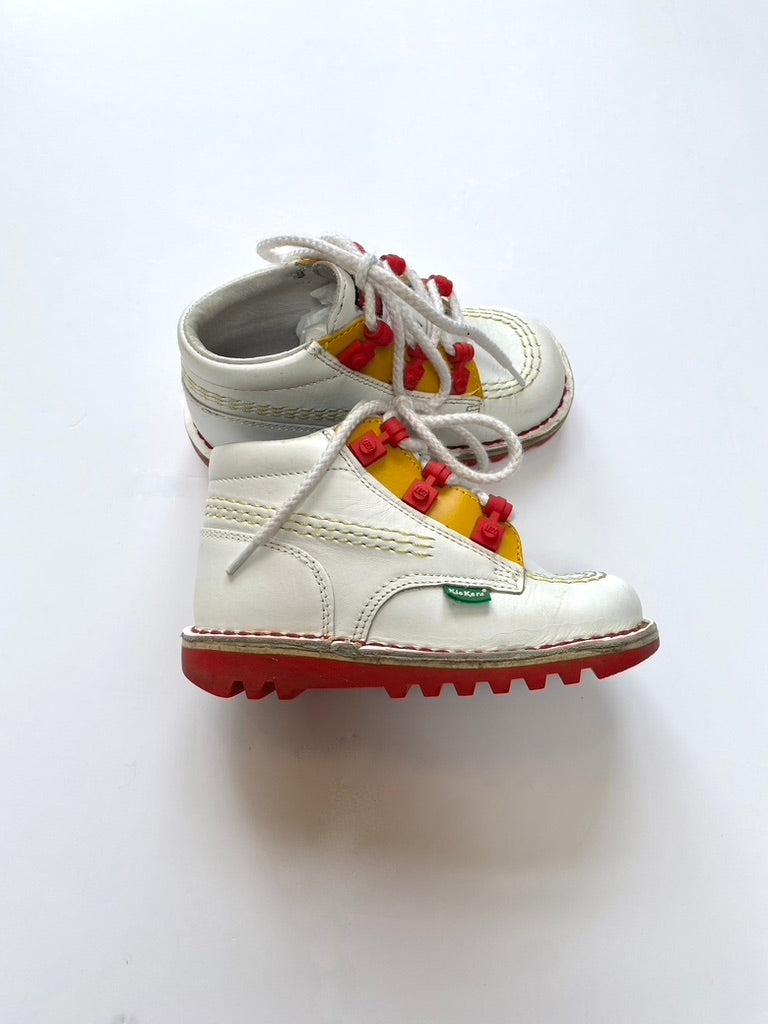 Limited edition white lego kickers Size 8
