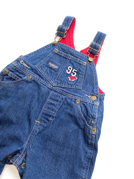 Vintage Oshkosh dungarees Age 6-9m