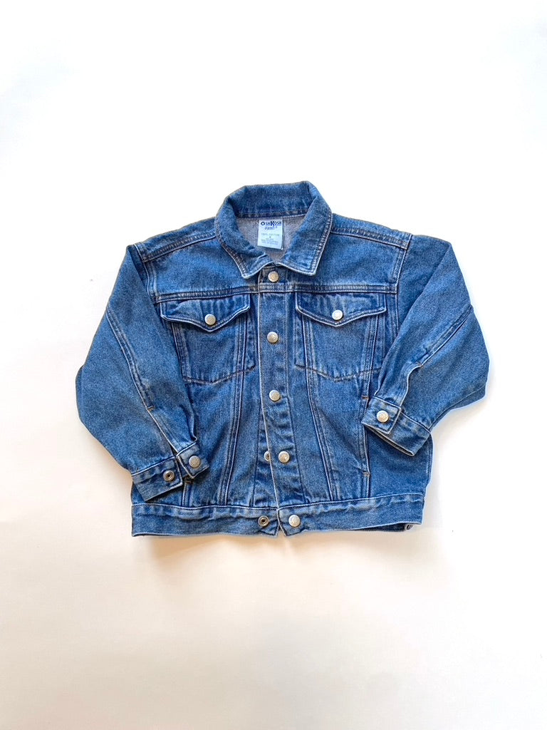Vintage Oshkosh denim jacket age 3-4y