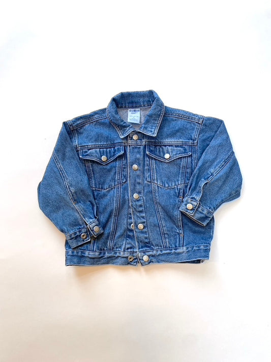 Vintage Oshkosh denim jacket age 3-4y