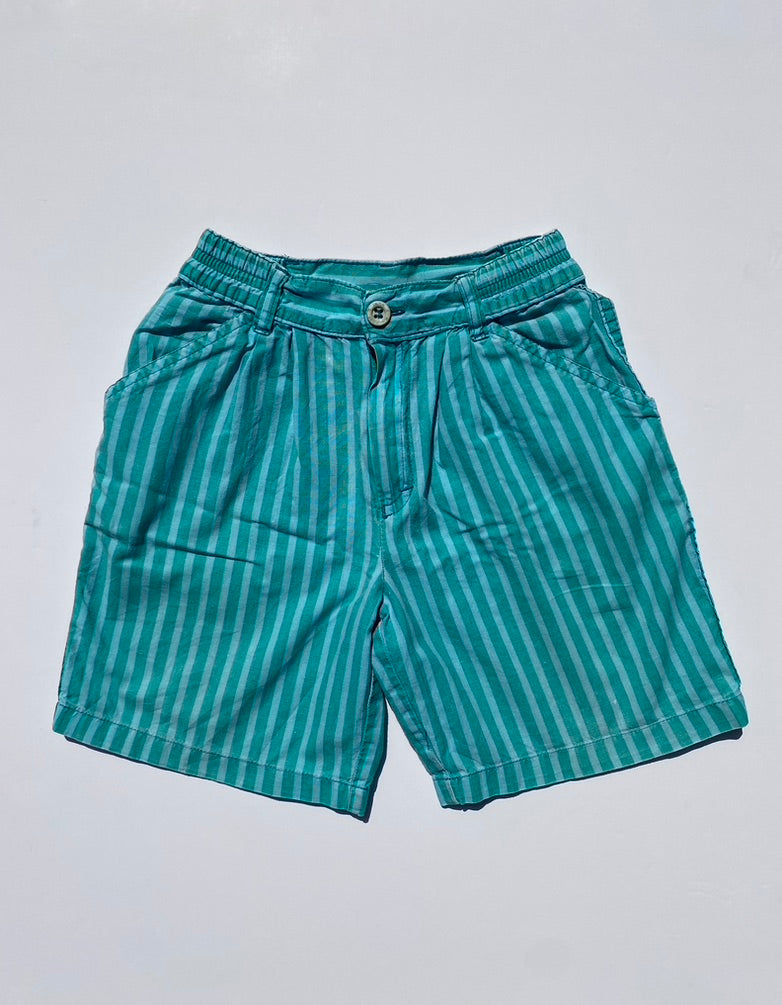 French vintage stripe shorts age 3-4y