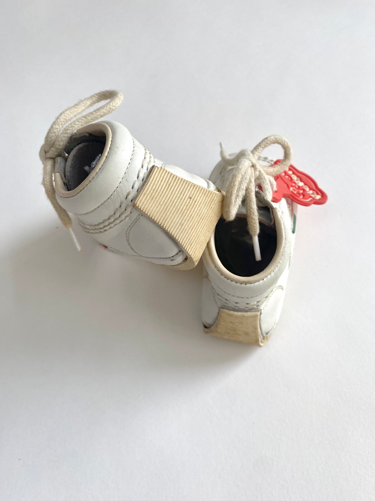 Vintage My First kickers white in box Size 2