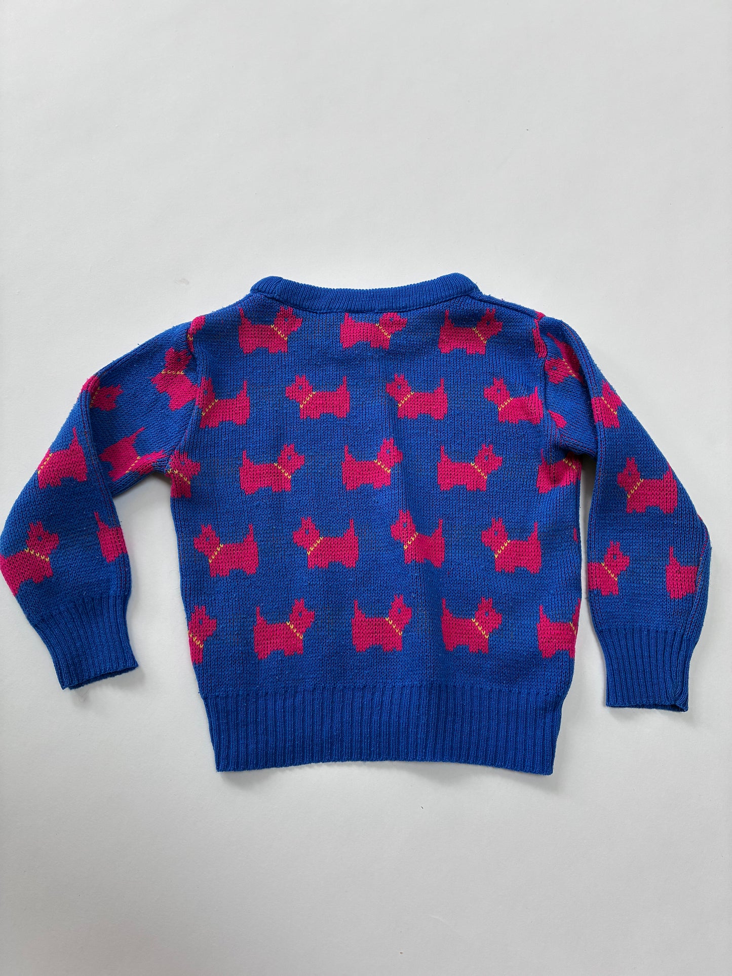 Vintage scottie dog jumper Size 18-24m