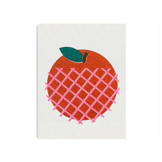 Fuji apple mini card