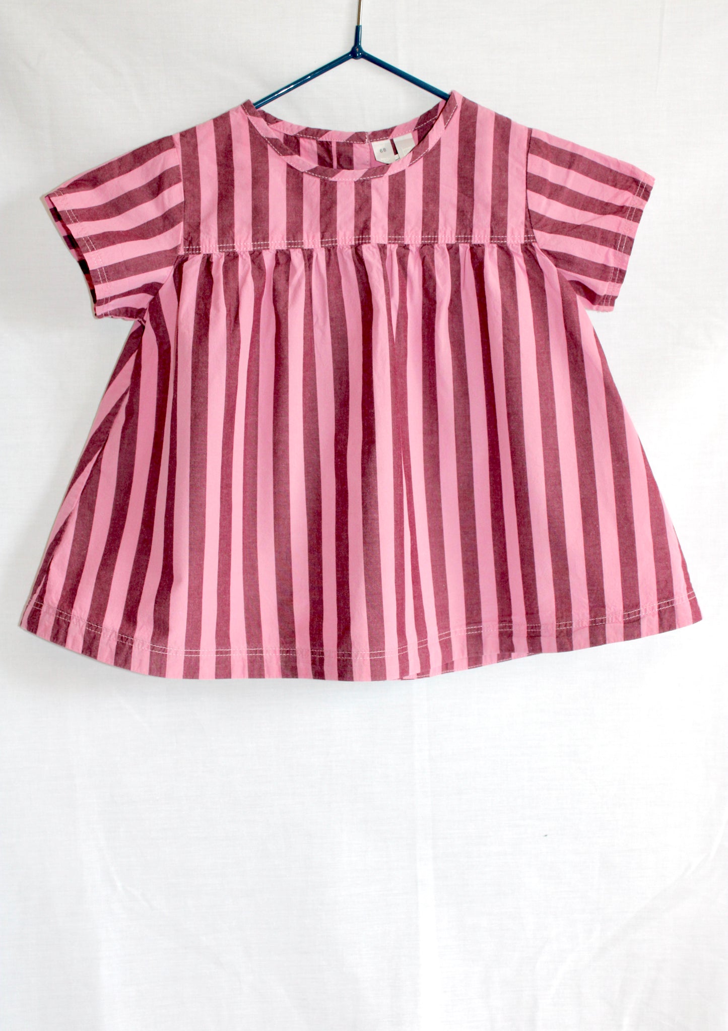 Arket candy stripe cotton dress Age 3-6m
