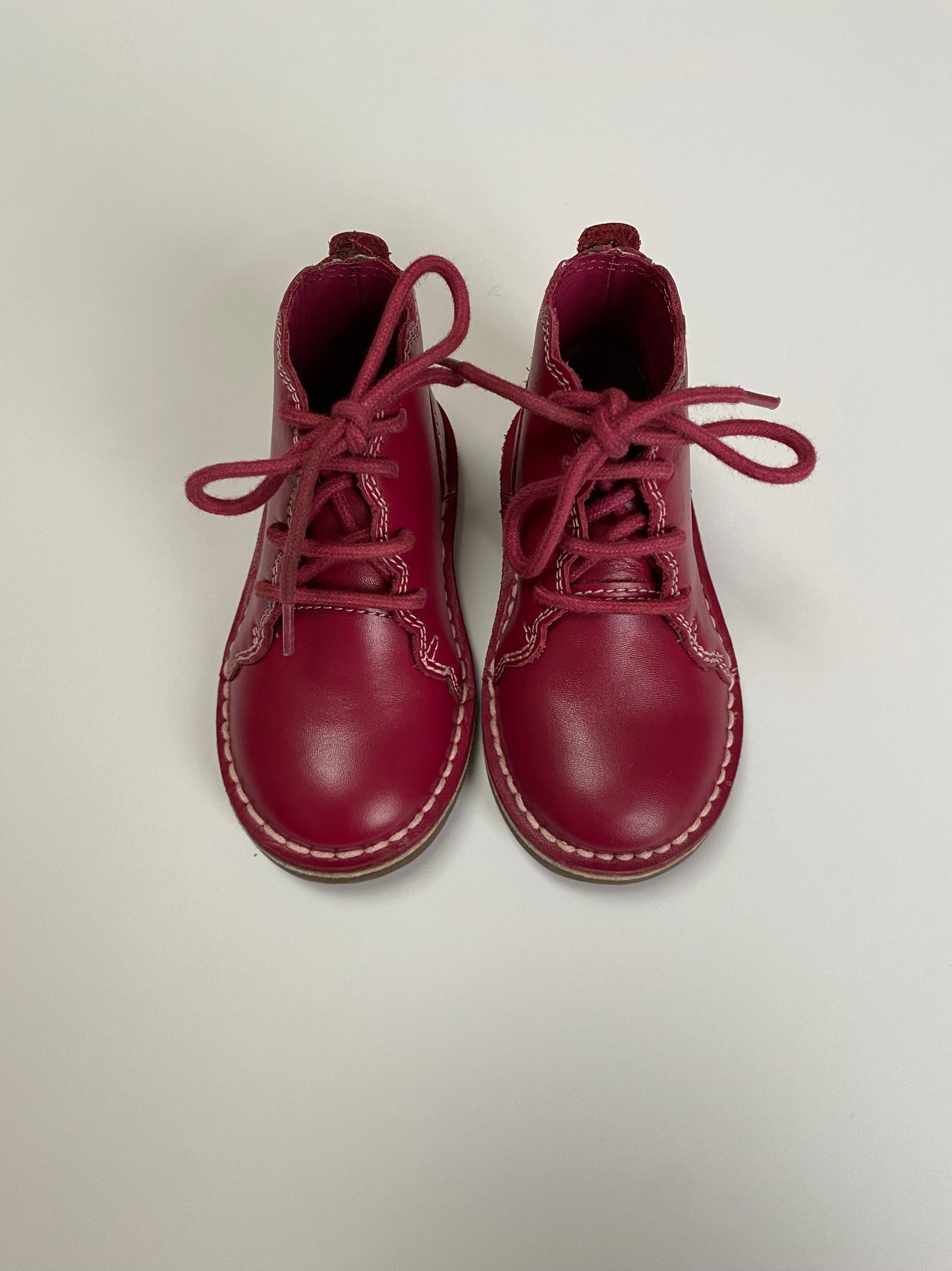 Dark pink Kickers Size 5
