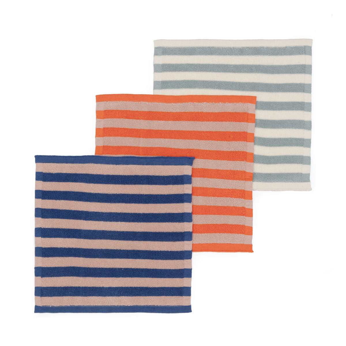 Striped Terry Washcloths